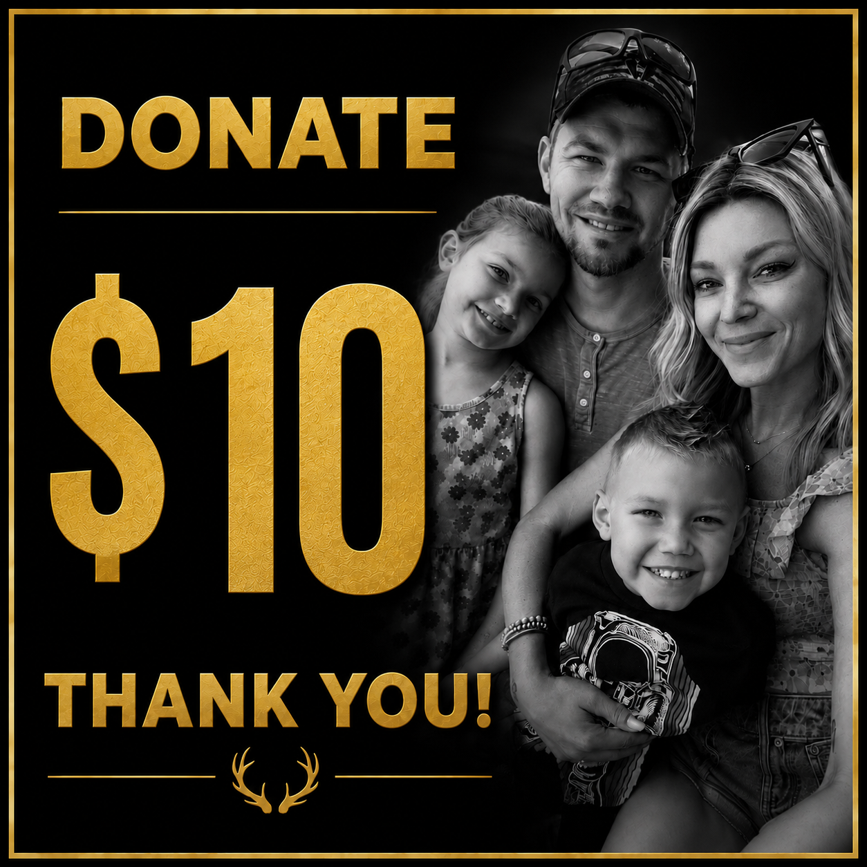10$ Donation to Support the Verstegen Family