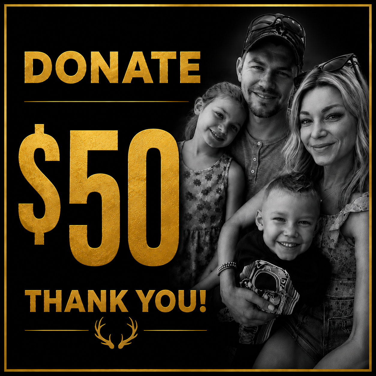50$ Donation to Support the Verstegen Family